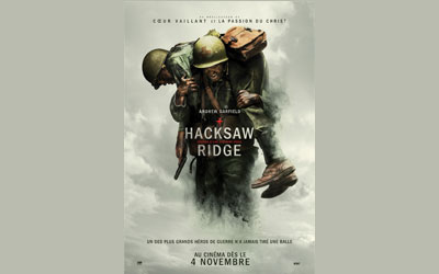 Concours gagnez des Billets du film Hacksaw Ridge