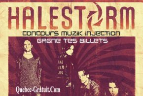 Concours gagnez des Billets pour Halestrom + Lita Ford + Dorothy