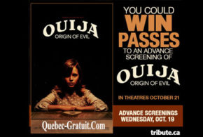 Concours gagnez des Billets pour l'avant-première de Ouija Origin of Evil