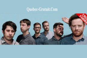 Concours gagnez des Billets pour le spectacle du groupe canadien Royal Canoe