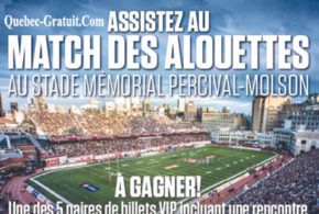 Concours gagnez des Billets pour un match de football