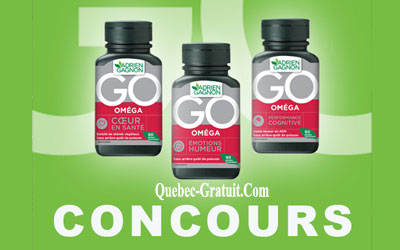 Concours gagnez des Produits de la gamme GO Oméga