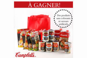 Concours gagnez des produits Campbell's