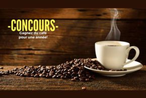 Concours gagnez du café pendant un an