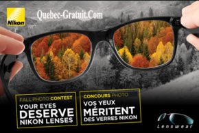 Concours gagnez les verres de prescription de Nikon de 1000 $