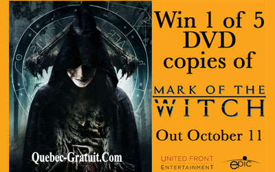 Concours gagnez un DVD du film Mark of the witch