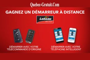 Concours gagnez un Démarreur LEBEAU avec l'application Orbit