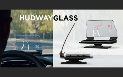 Concours gagnez un Hudway Glass pour projeter les indications GPS de votre téléphone