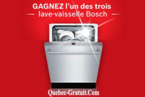 Concours gagnez un Lave-vaisselle en acier inoxydable de 2149 $