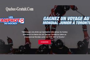 Concours gagnez un Voyage à Toronto - Championnat Mondial Juniorde l'IIHF 2017