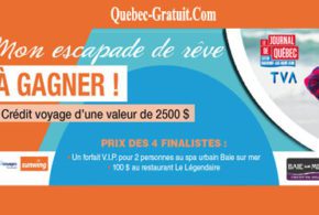 Concours gagnez un crédit voyage de 2500 $