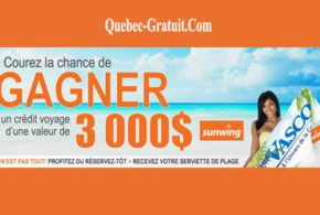 Concours gagnez un crédit-voyage de 3000$
