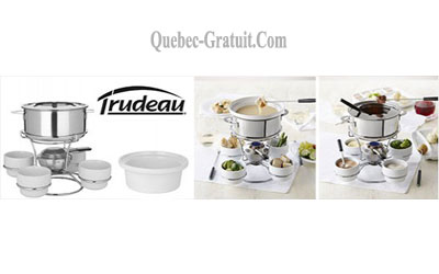 Concours gagnez un ensemble à fondue 3-en-1 Fenty de Trudeau Maison