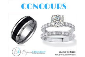 Concours gagnez un ensemble de bagues pour elle et lui