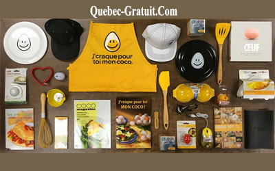 Concours gagnez un panier-cadeau des Oeufs du Québec