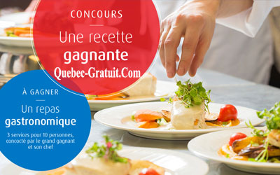 Concours gagnez un repas gastronomique pour 10 personnes