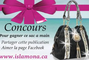 Concours gagnez un sac à main de la Boutique Isla Mona