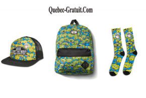 Concours gagnez un un sac à dos, chaussettes et casquette