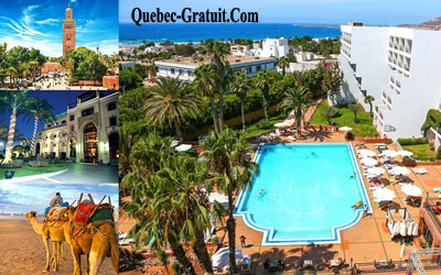 Concours gagnez un voyage de 5000$ pour 2 personnes au Maroc