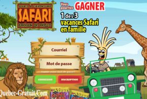 Concours gagnez un voyage en famille en Afrique