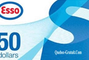 Concours gagnez une Carte cadeau Esso de 50$