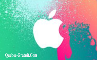 Concours gagnez une Carte cadeau Itunes de 50$