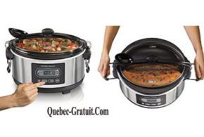 Concours gagnez une Cocotte mijoteuse programmable de Hamilton Beach