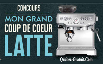 Concours gagnez une Machine à espresso de 800 $