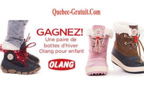 Concours gagnez une Paire de bottes Olang pour fille ou garçon