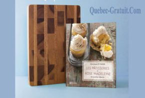 Concours gagnez une Planche à découper + livre
