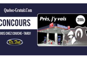 Concours gagnez une carte cadeau de 200$ chez Couche-Tard
