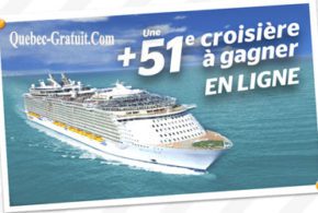 Concours gagnez une croisière d’une semaine dans les Caraïbes