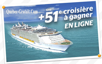 Concours gagnez une croisière d’une semaine dans les Caraïbes