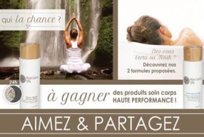 Concours gagnez une gamme complète Aqua Laure Spa