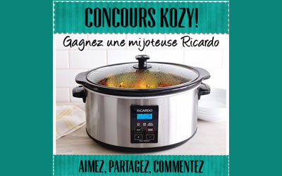 Concours gagnez une mijoteuse Ricardo