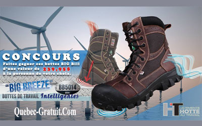 Concours gagnez une paire de bottes Big Bill