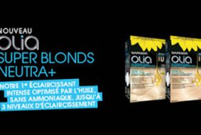 Coupon rabais de 2$ sur les colorants Olia Super Blonds Neutra+
