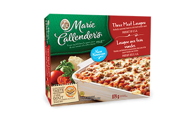 Coupon de 2$ sur les plats Marie Callender’s