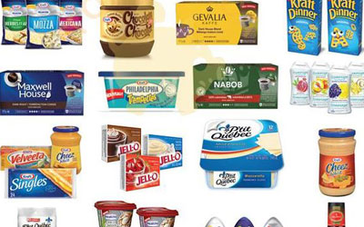 Coupons rabais pour les produits Kraft