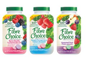 Coupons de 3$ sur les produits Fibre Choice