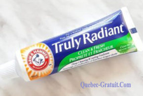 Dentifrice Arm & Hammer Truly Radiant Gratuit