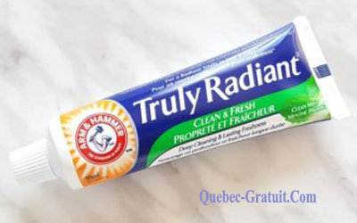 Dentifrice Arm & Hammer Truly Radiant Gratuit