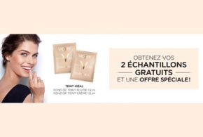 Echantillons gratuits de Teint Idéal de Vichy