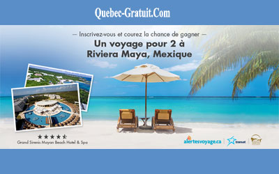 Gagnez un Voyage au Grand Sirenis Mayan Beach, Riviera Maya