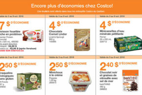 Nouveaux coupons Costco disponibles