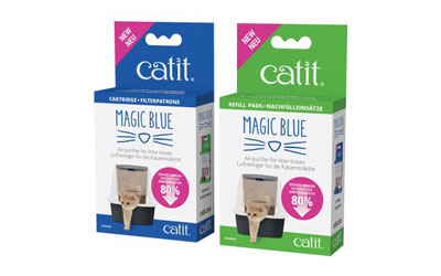 2$ en coupon rabais sur une cartouche Magic Blue Catit