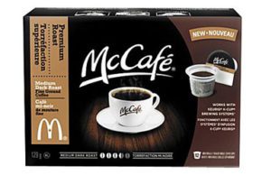 Boîte gratuite de capsules Mc Café de Keurig