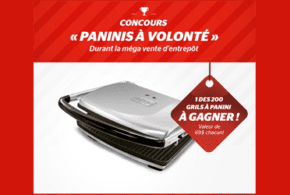 Concours gagnez 200 grils à panini de Cuizen