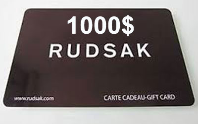 Concours gagnez 3 cartes-cadeau Rudsak de 1000$