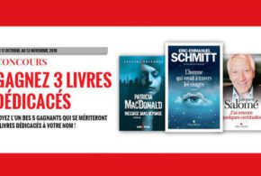 Concours gagnez 3 livres dédicacés